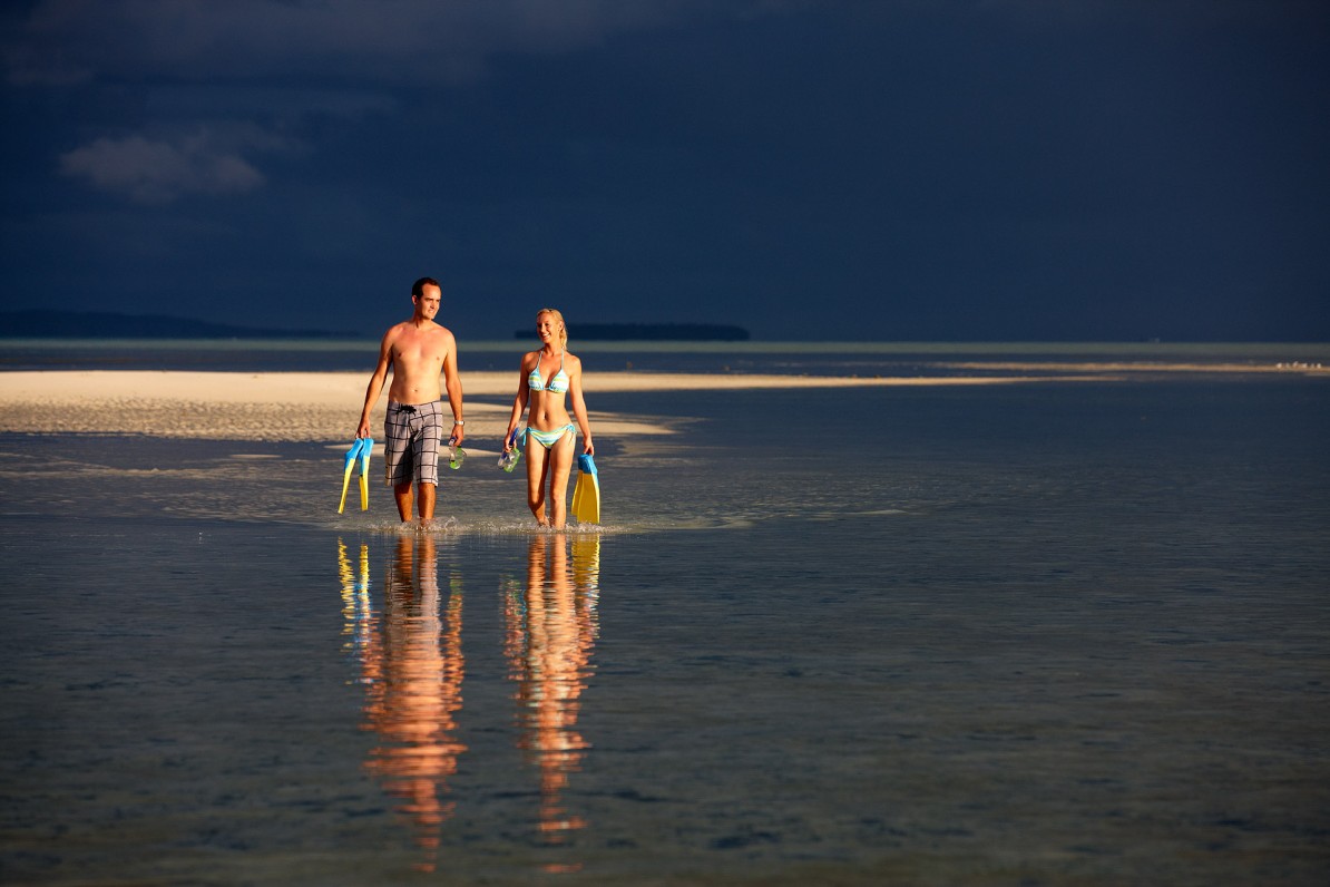Lomani Island Fiji Romantic Couple