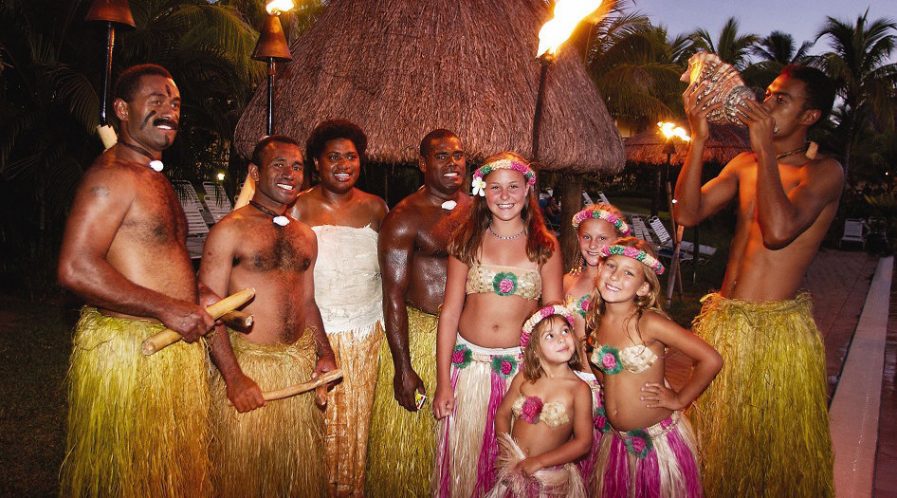 Fiji Kids torch lighting