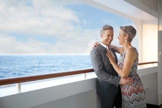Holland America Couple Railing