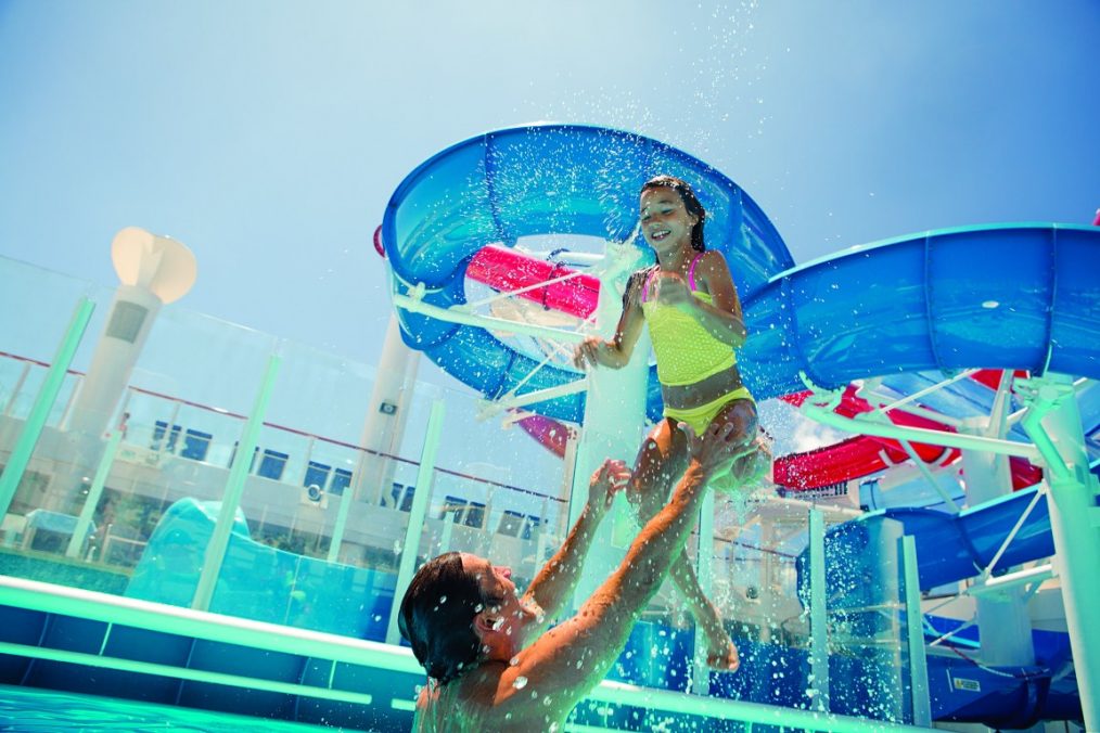 NCL Pool Family Slide