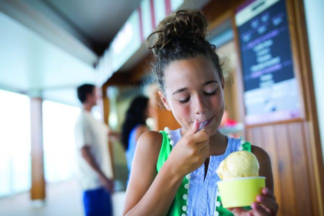 Norwegian Breakaway girl gelato