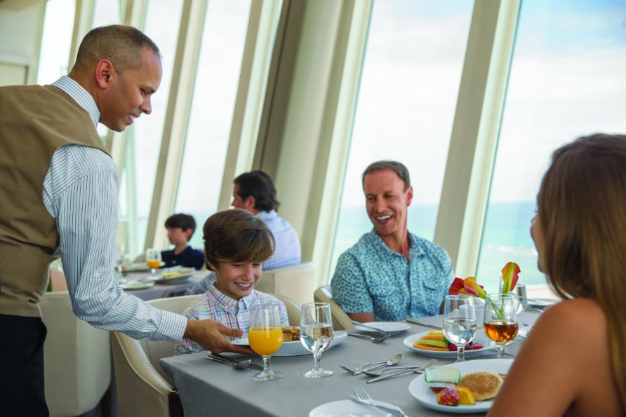 Royal Carribean family dining