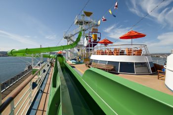 Carnival Spirit waterworks