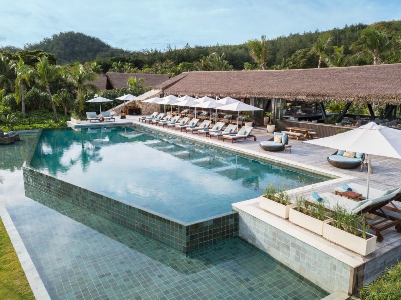 Six Senses Fiji Tovolea Pool