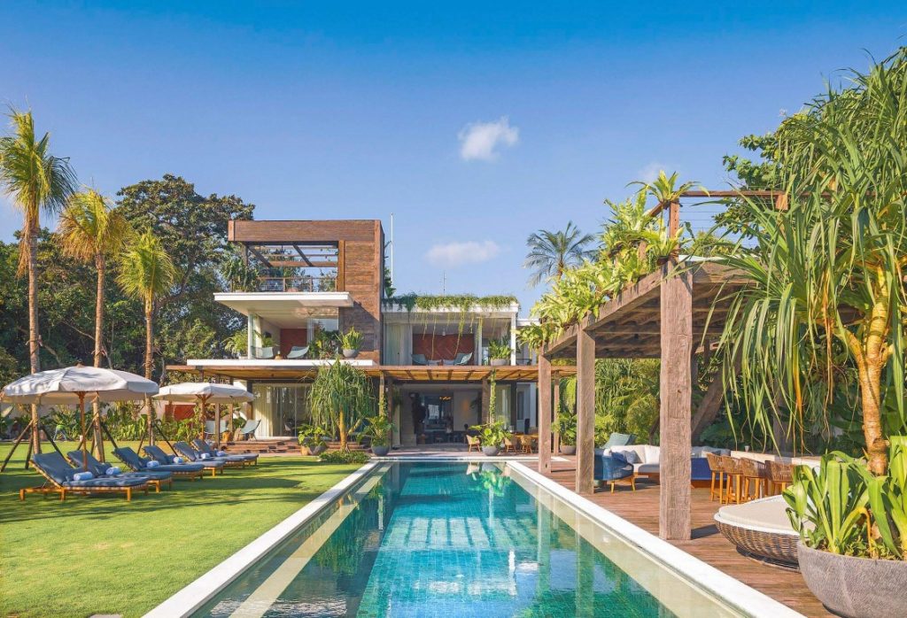 Noku Beach House poolside